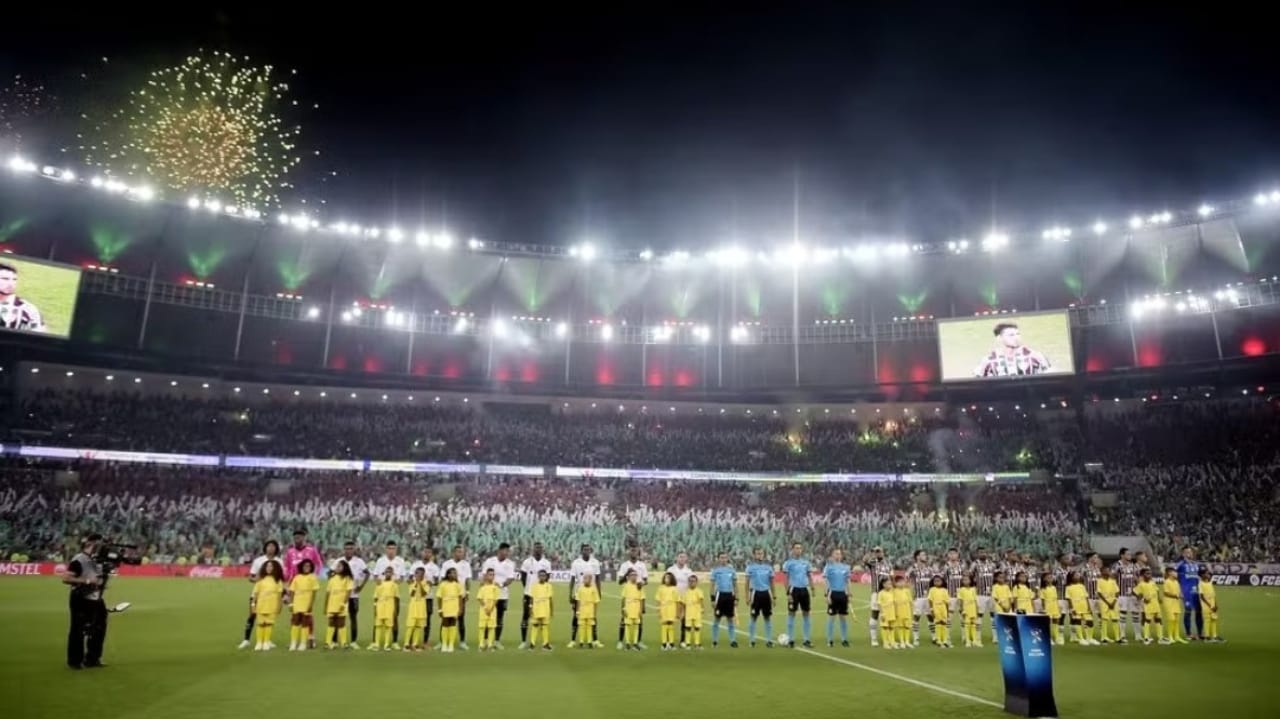 Final da Recopa Sul-Americana entre Fluminense e LDU bate recorde de público no Brasil em 2024