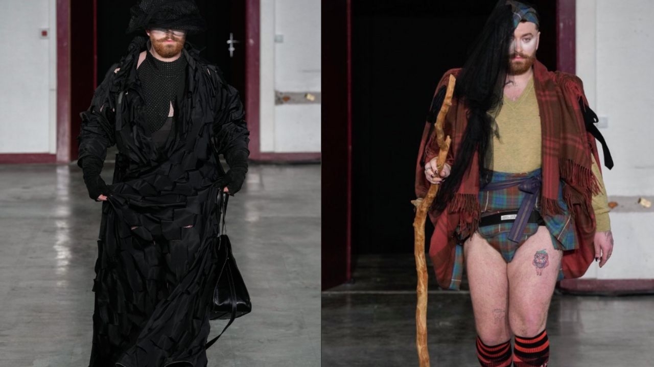 Sam Smith participa de desfile na Paris Fashion Week