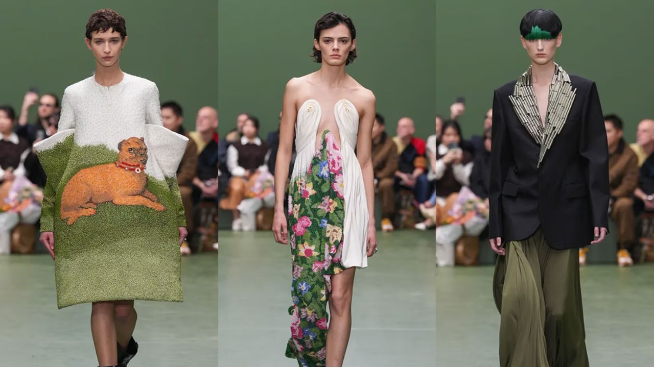 PFW: Jonathan Anderson traz coleção artística no Inverno da Lowe