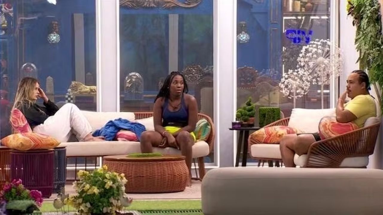 BBB24: Leidy, Yasmin e Lucas conversam sobre paredão