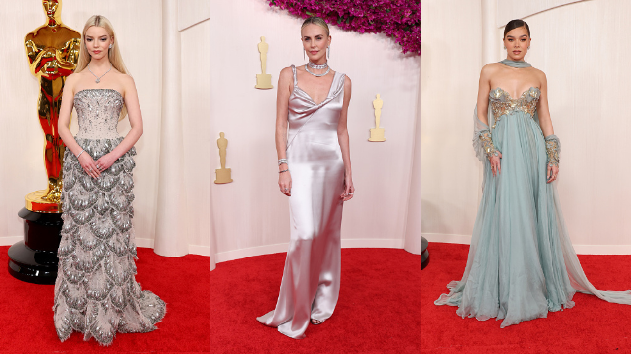 Oscar 2024: metalizados e paetês ganham destaque no tape vermelho