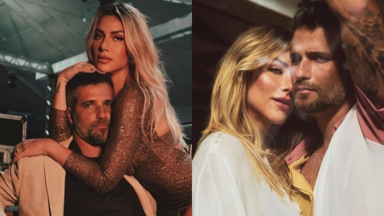 Bruno Gagliasso comemora aniversário de relação com Giovanna Ewbank: “a vida é boa com você”