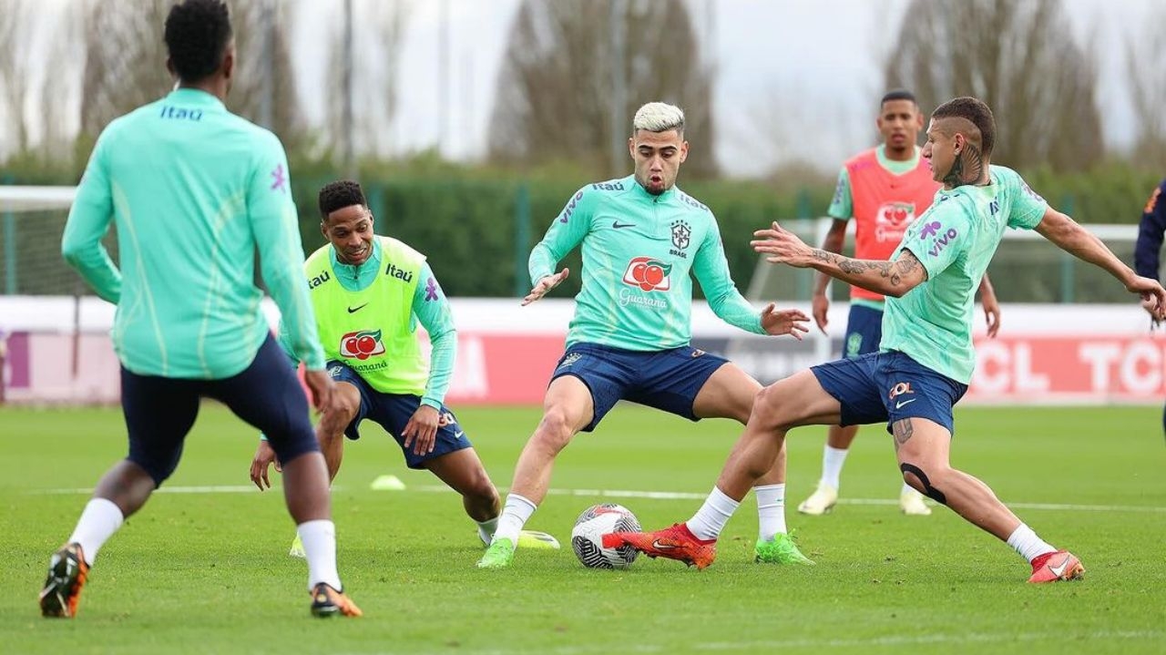 Brasil está completo para amistosos na Europa