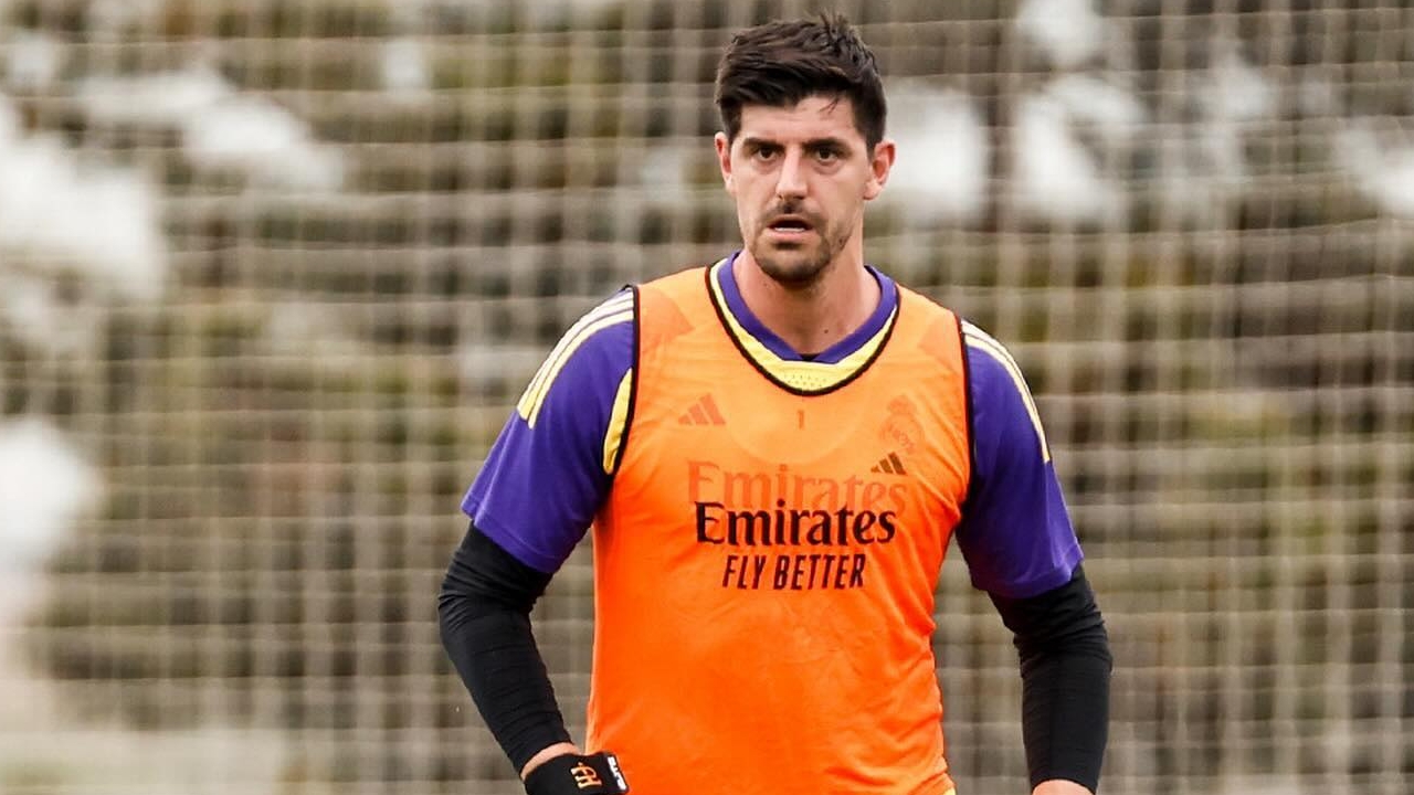 Courtois se lesiona novamente após voltar aos treinos 