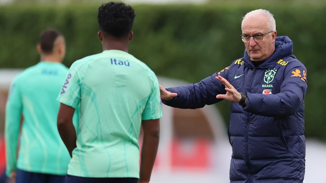 Dorival e seleção brasileira têm um grande desafio pela frente em Wembley 