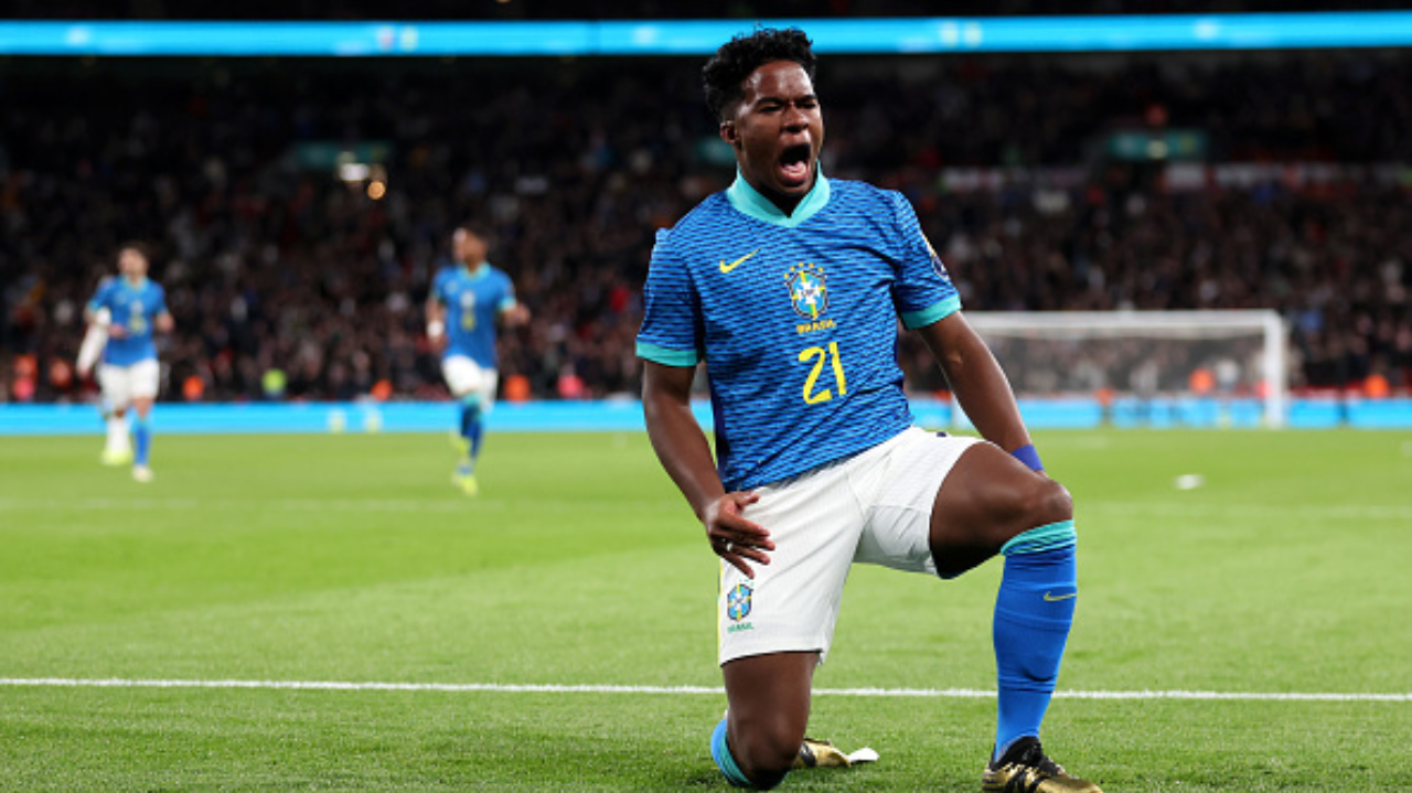 Endrick brilha e Brasil vence Inglaterra em estreia de Dorival Júnior