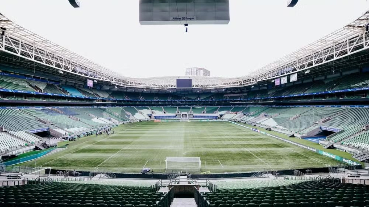 Palmeiras terá novo gramado mais próximo ao natural no Allianz Parque