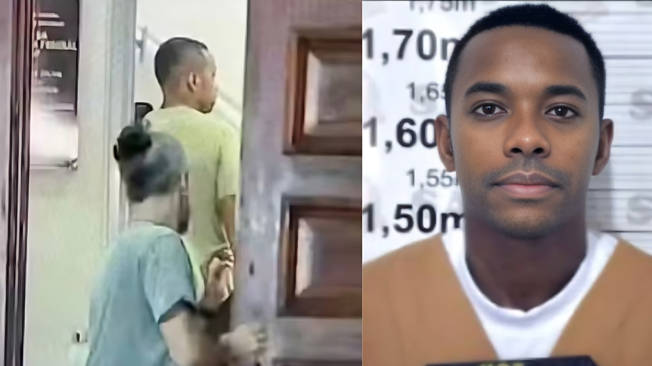 Ex-jogador Robinho é fotografado, pela primeira vez, em penitenciária de Tremembé