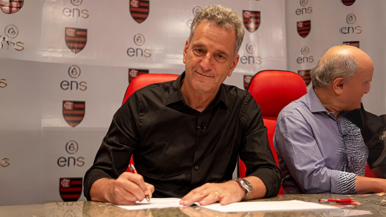 Landim afirma a aliados que Flamengo não será refém em renovação com Gabigol