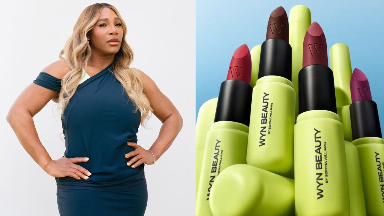 Serena Williams anuncia o lançamento de sua linha de maquiagens