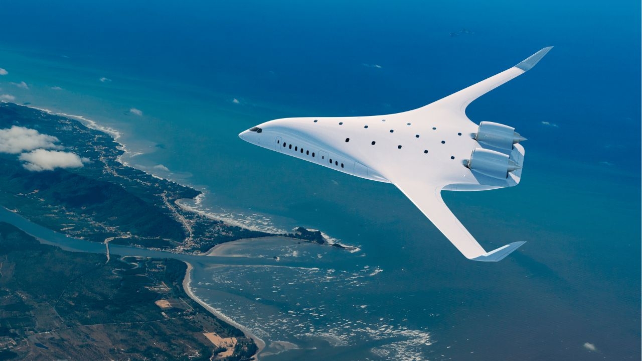 Protótipo de avião com asas combinadas recebe autorização para testar voo