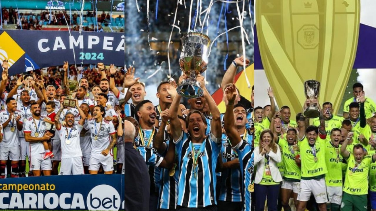 Maiores campeões da última década no futebol brasileiro