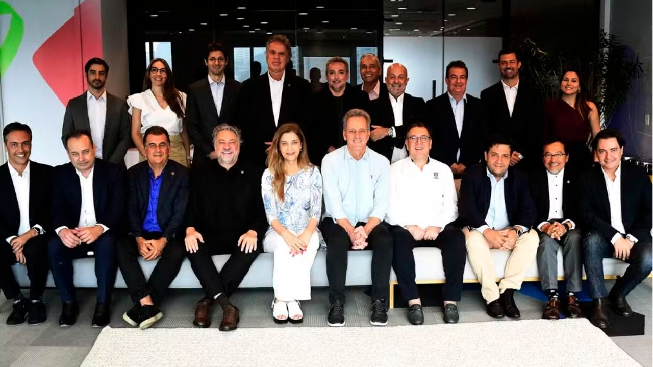 Dirigentes da Libra fecham 5 anos de transmissão do brasileirão via Globo