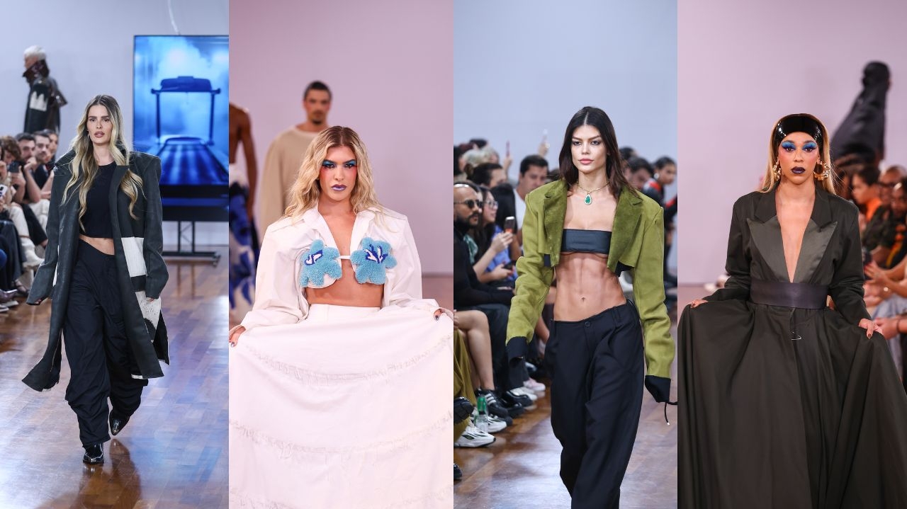 Yasmin Brunet, Lorena Improta, Victoria Strada e Erika Hilton brilham na passarela da SPFW