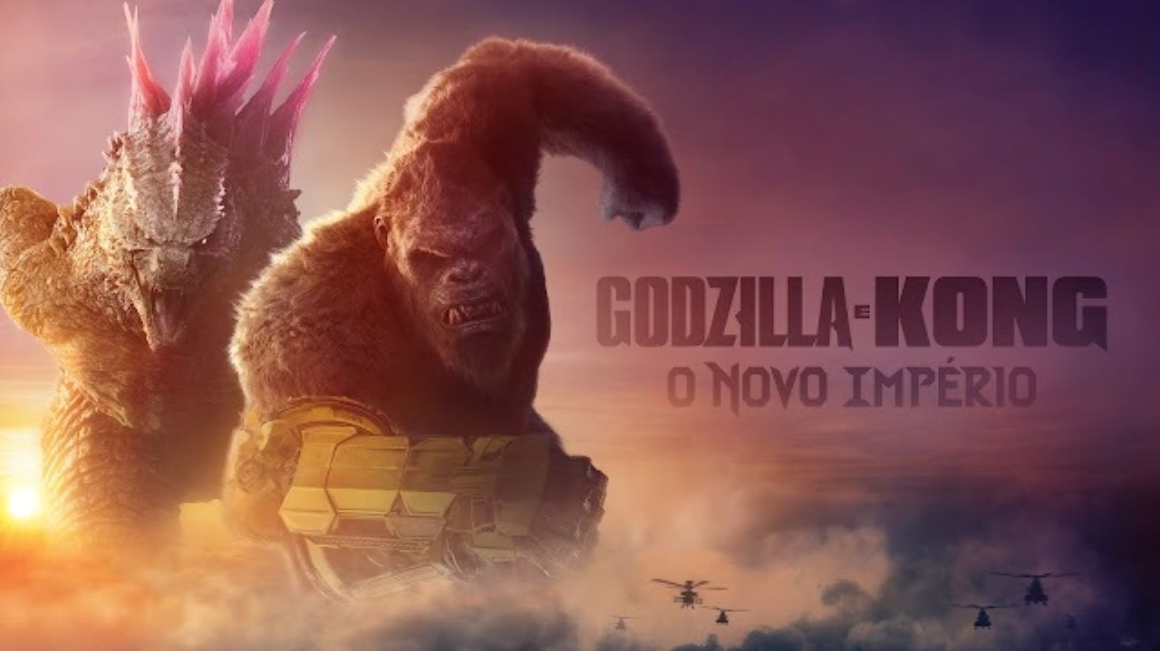 “Godzilla e Kong: O Novo Império”, lidera nos cinemas brasileiros
