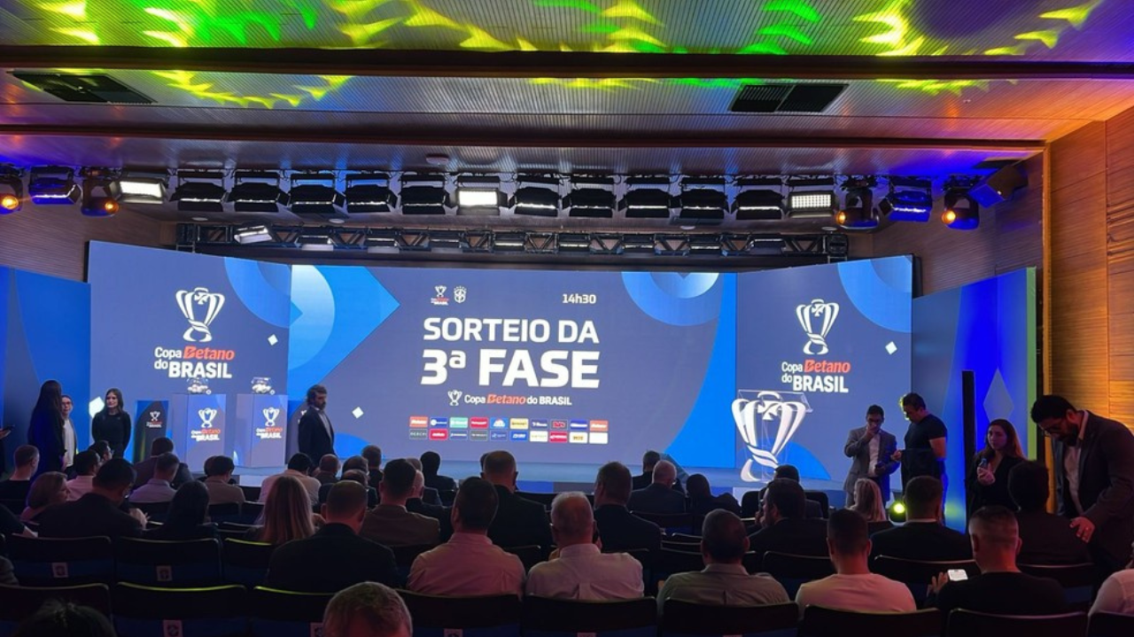 Definidos os confrontos da terceira fase da Copa do Brasil de 2024; confira