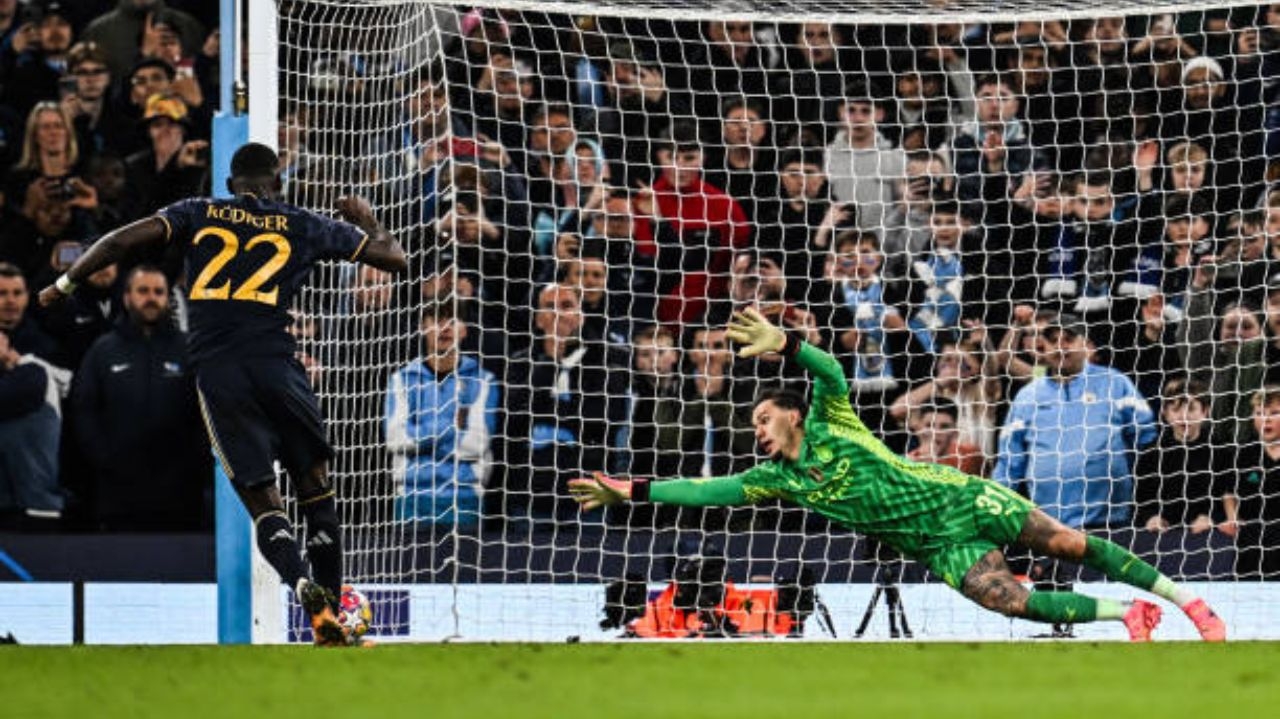 Manchester City perde nos pênaltis e Real Madrid se classifica na Champions