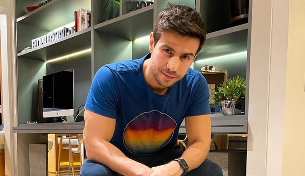 Cantor Mariano mostra avanço em recuperação após rinoplastia