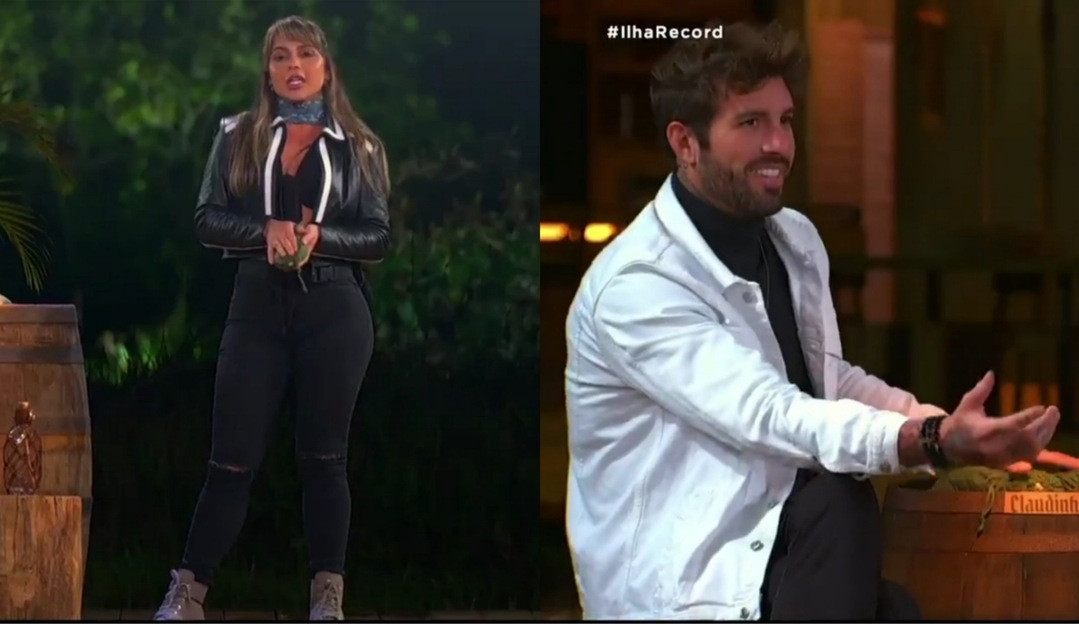 Nadja considera Claudinho como “/peso”/ do Ilha Record