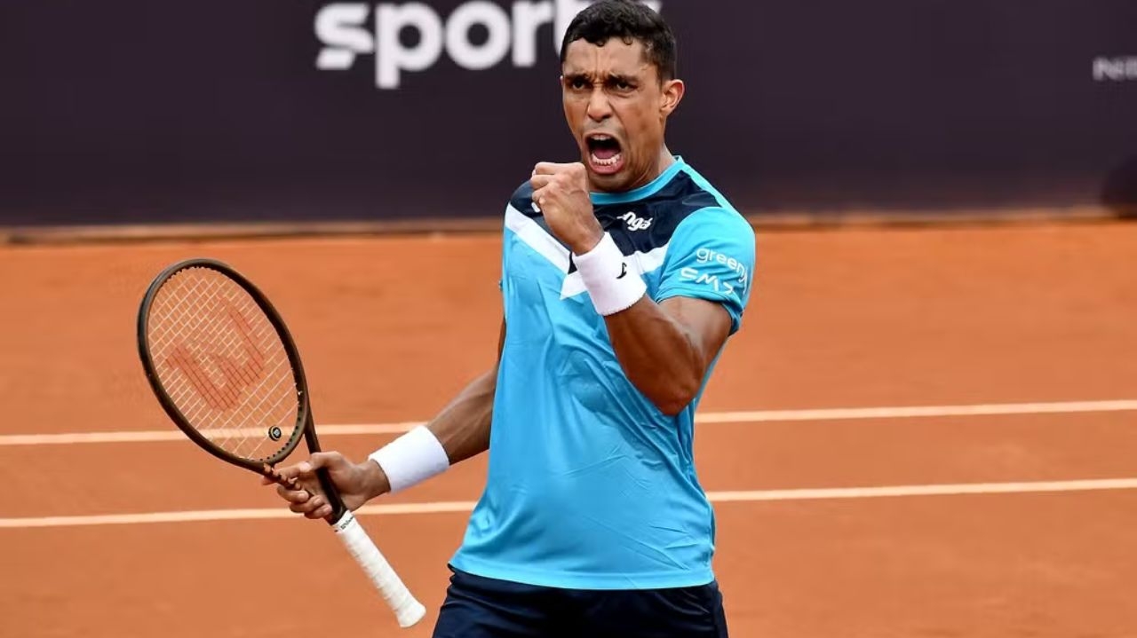 Thiago Monteiro passa quali e garante chave principal do Master 100 em Madrid