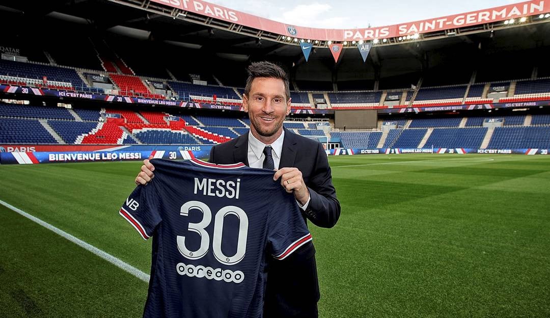 Lionel Messi fala pela primeira vez como jogador do PSG: “/Espero que seja um ano extraordinário para nós”/