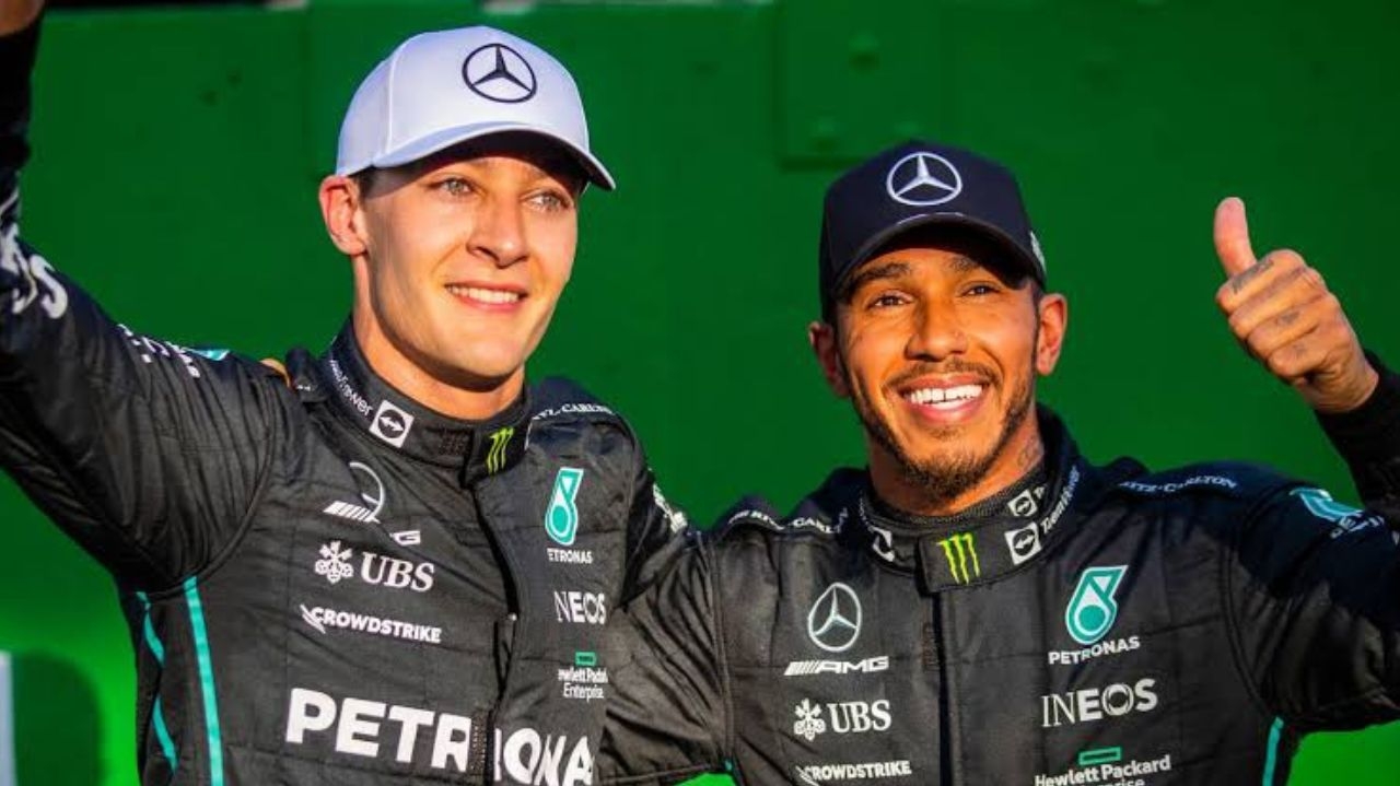 Lewis Hamilton e George Russell surpreendem com seus looks no Grand Prix da China