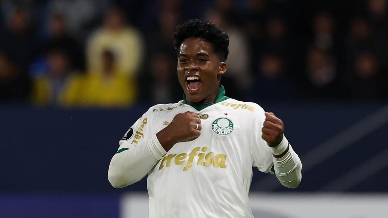 Próximo gol de Endrick renderá 13 milhões ao Palmeiras