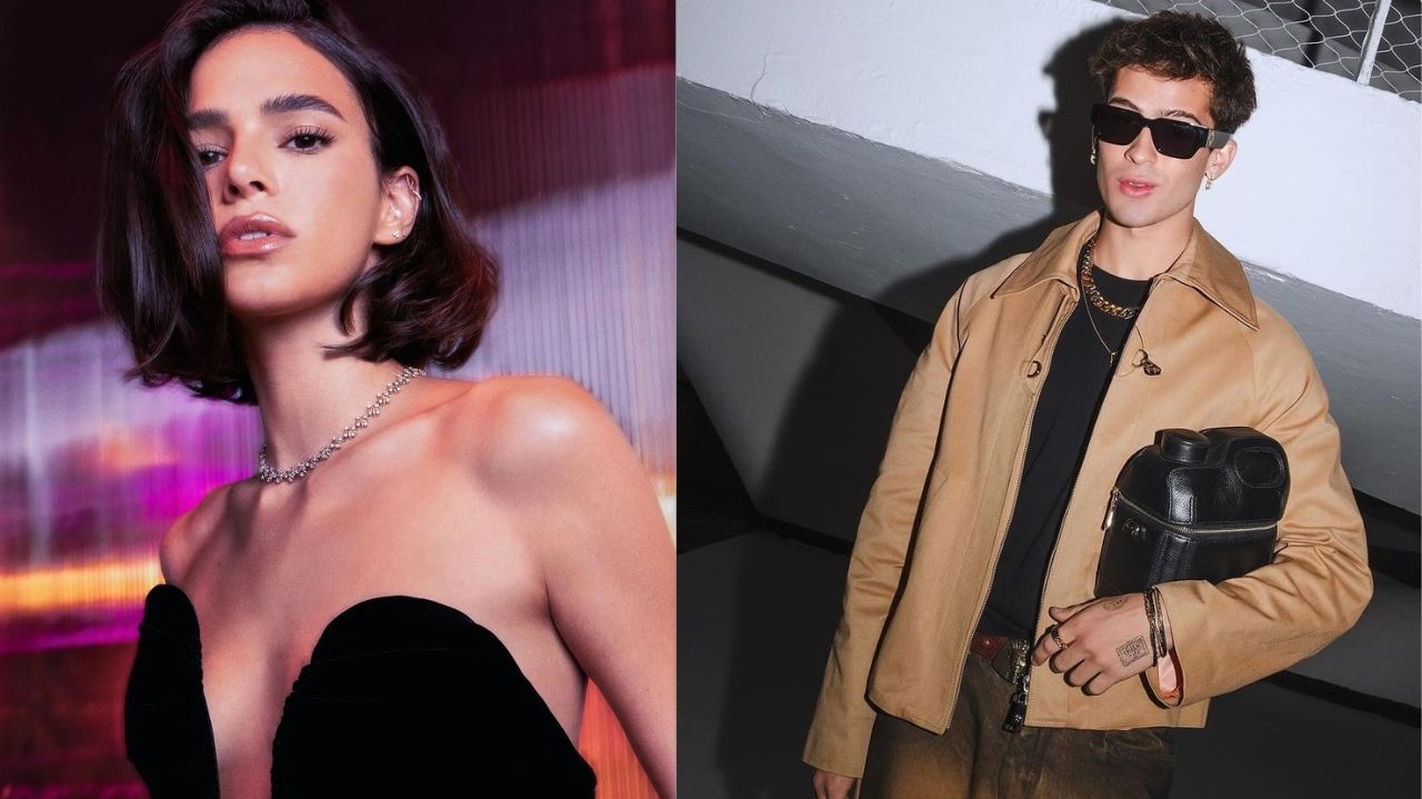 Bruna Marquezine e João Guilherme são flagrados aos beijos em casa de show