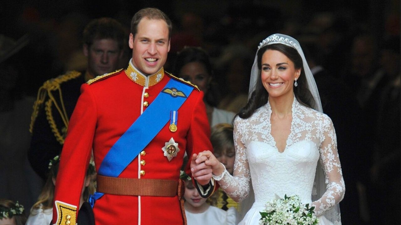 13 anos do casamento de William e Kate Middleton; relembre o look da princesa