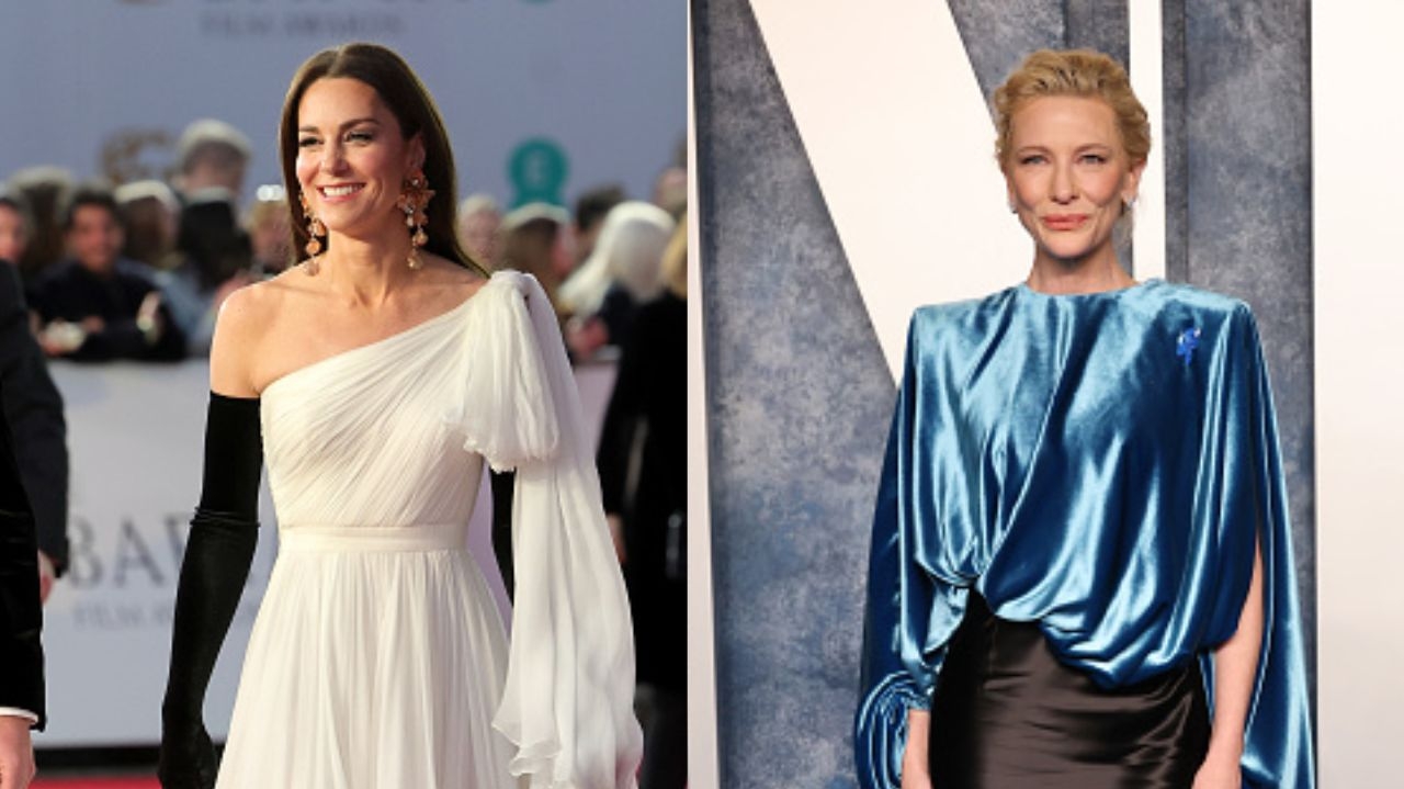 Kate Middleton e Cate Blanchett mostram truques de moda