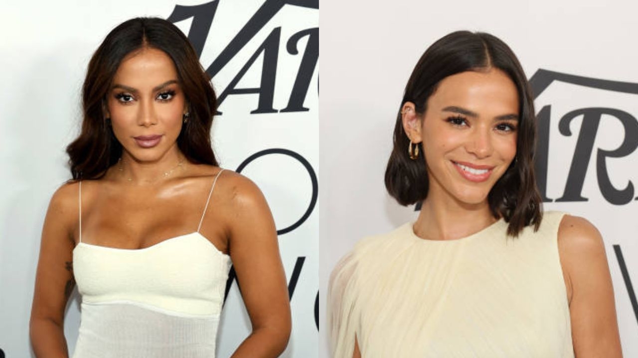 Anitta e Bruna Marquezine chamam atenção no evento da Variety