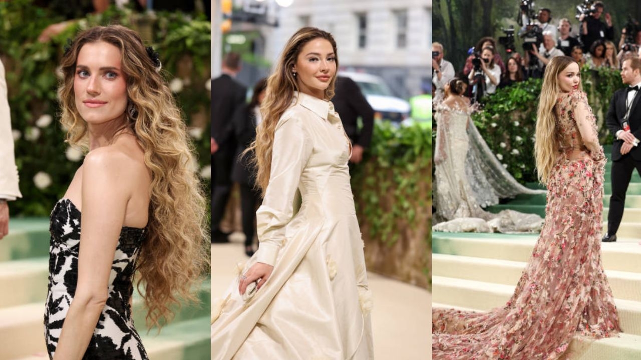 Cabelos longos são destaque no tapete vermelho do Met Gala 2024