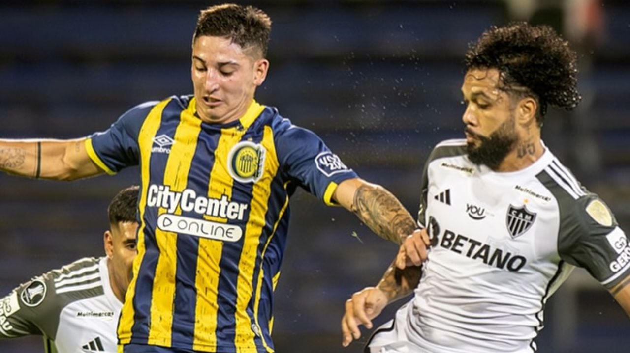 Atlético-MG vence Rosário na Argentina e garante primeiro lugar na Libertadores