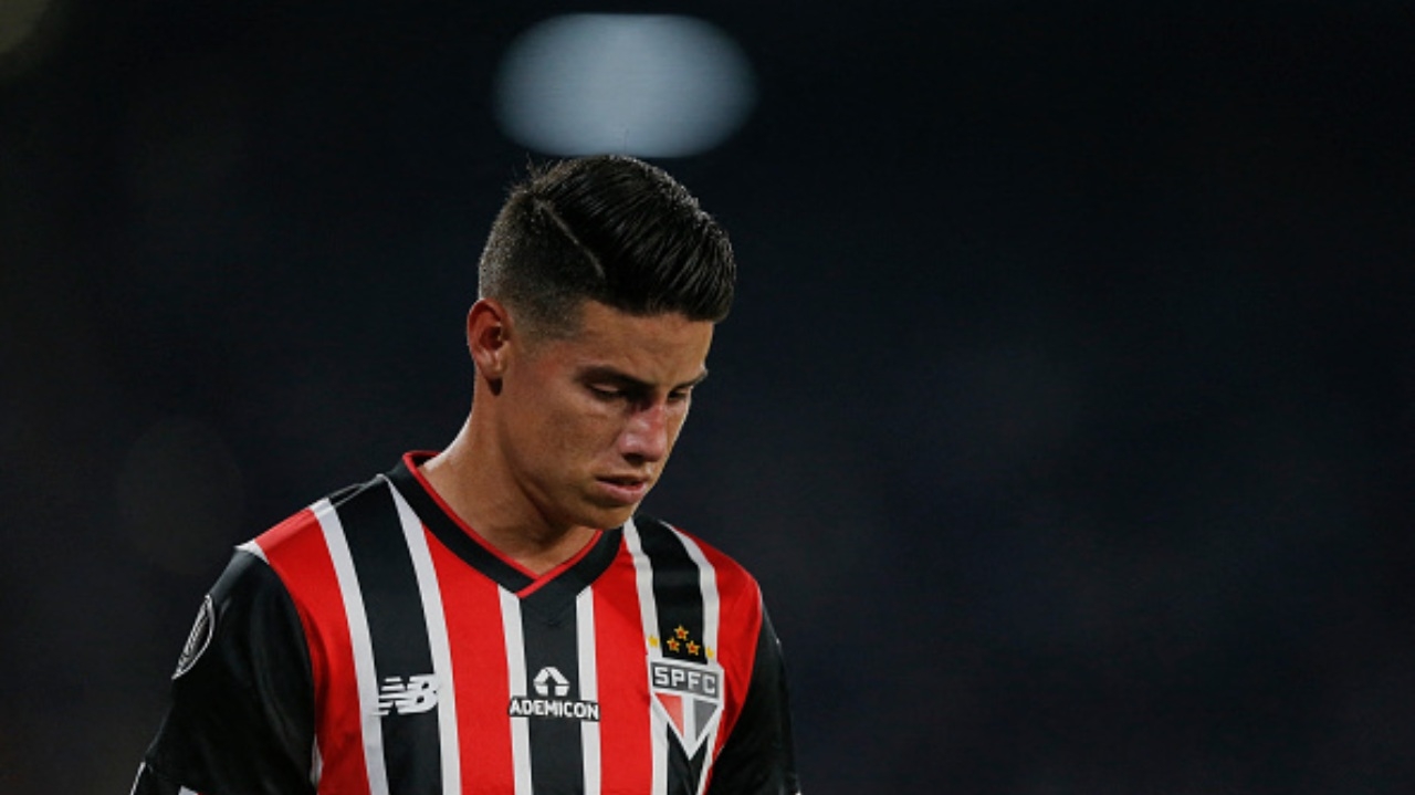James Rodríguez não é selecionado pelo São Paulo para jogo da Libertadores