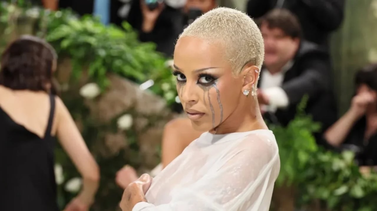Doja Cat revela segredo do efeito de seu vestido para o  Met Gala 2024