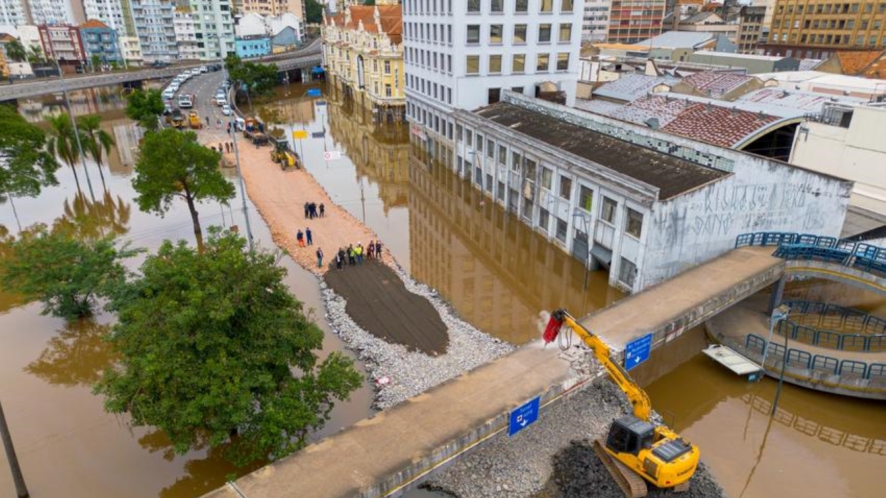 Via que servirá de acesso para Porto Alegre será construída até o fim de semana