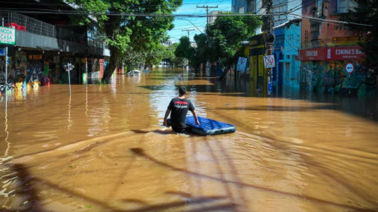 Tempestades no Rio Grande do Sul são causadas pelas mudanças climáticas