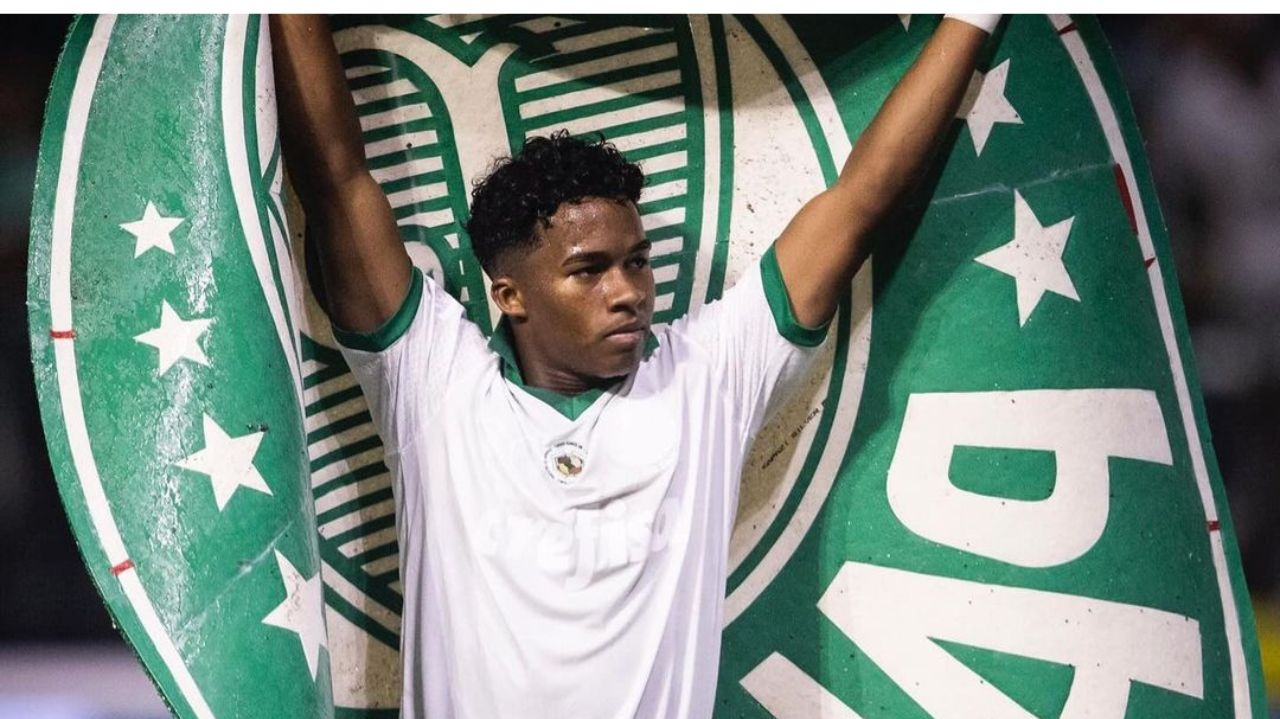 Endrick se despede do Palmeiras antes do previsto para se juntar à seleção brasileira