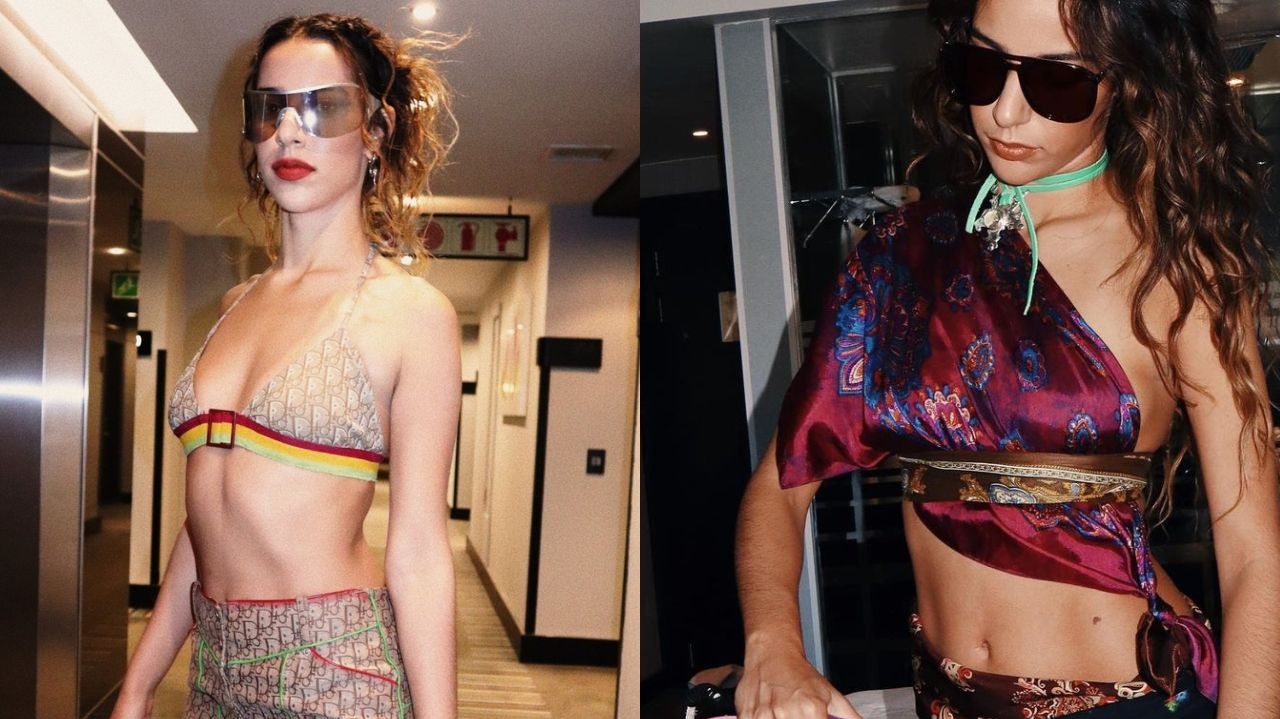 Marina Sena posa com diferentes looks durante viagem para África do Sul