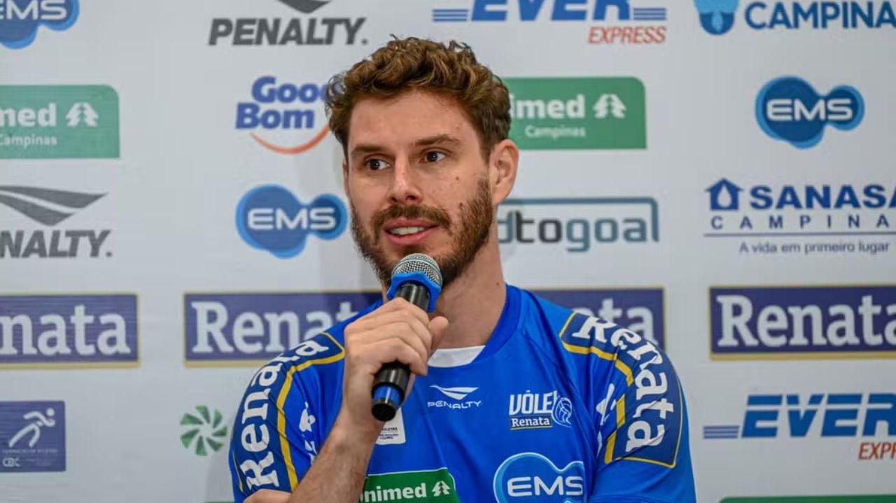 Campinas celebra retorno de Bruninho: “O melhor jogador do mundo está em casa”