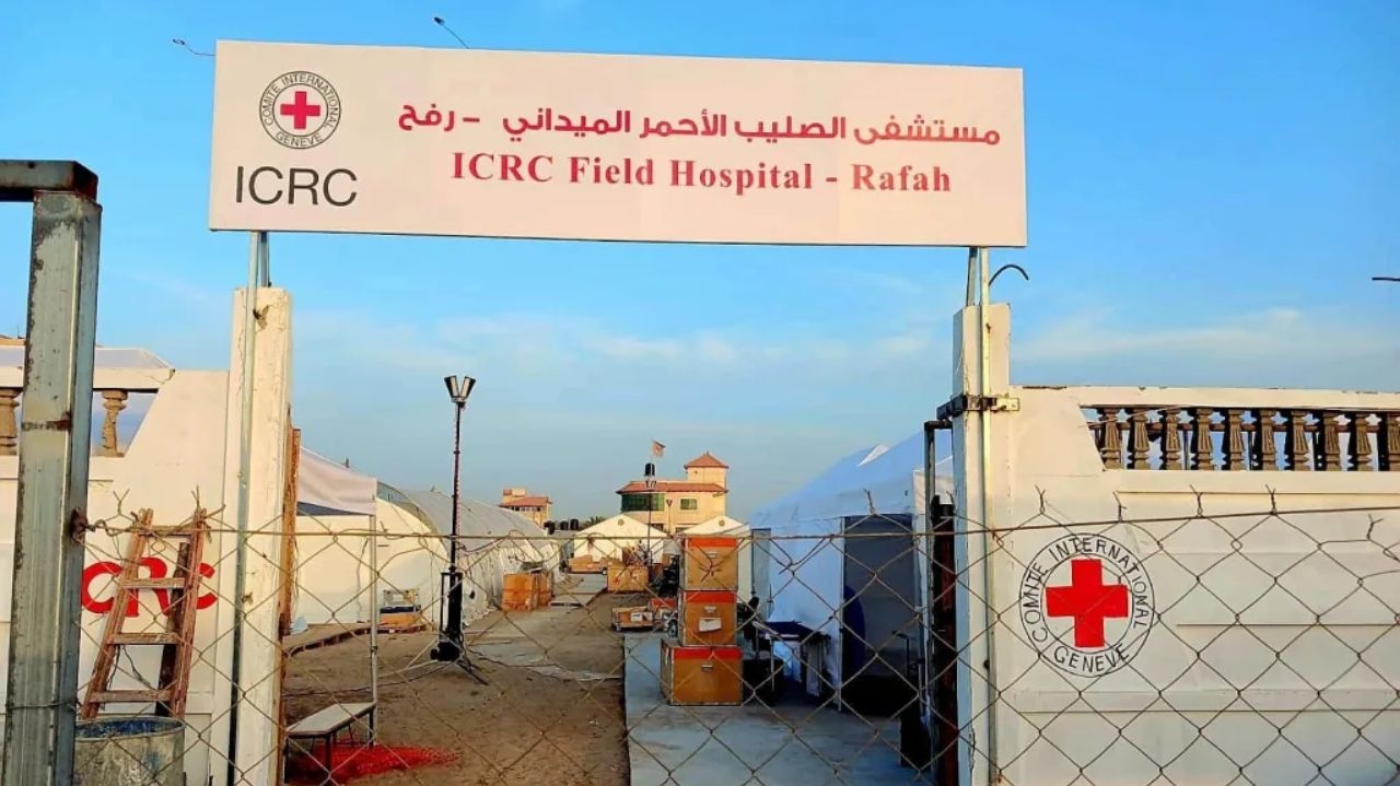 Hospital de campanha é aberto na Palestina em meio a guerra