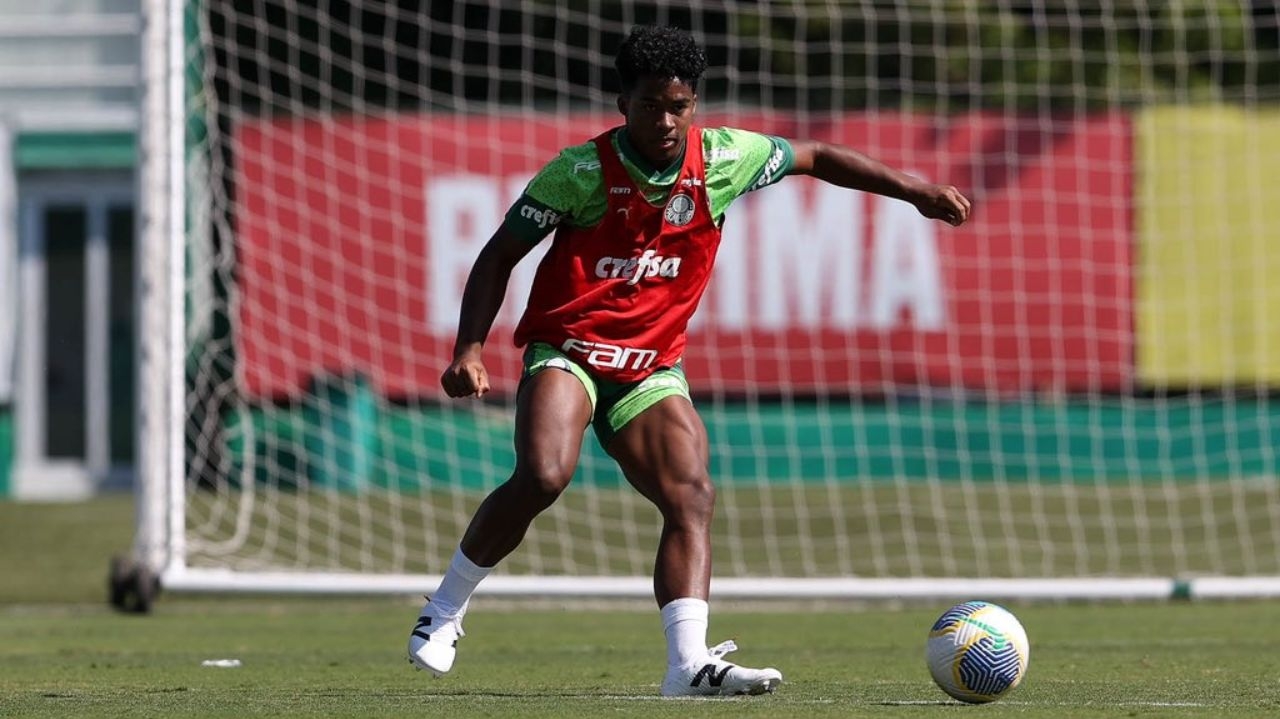 Endrick já tem data para se despedir do verdão antes da Seleção e Real Madrid