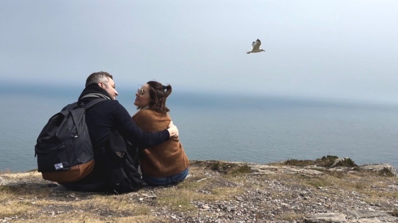 Sandy e Lucas Lima vão embora juntos de evento em São Paulo