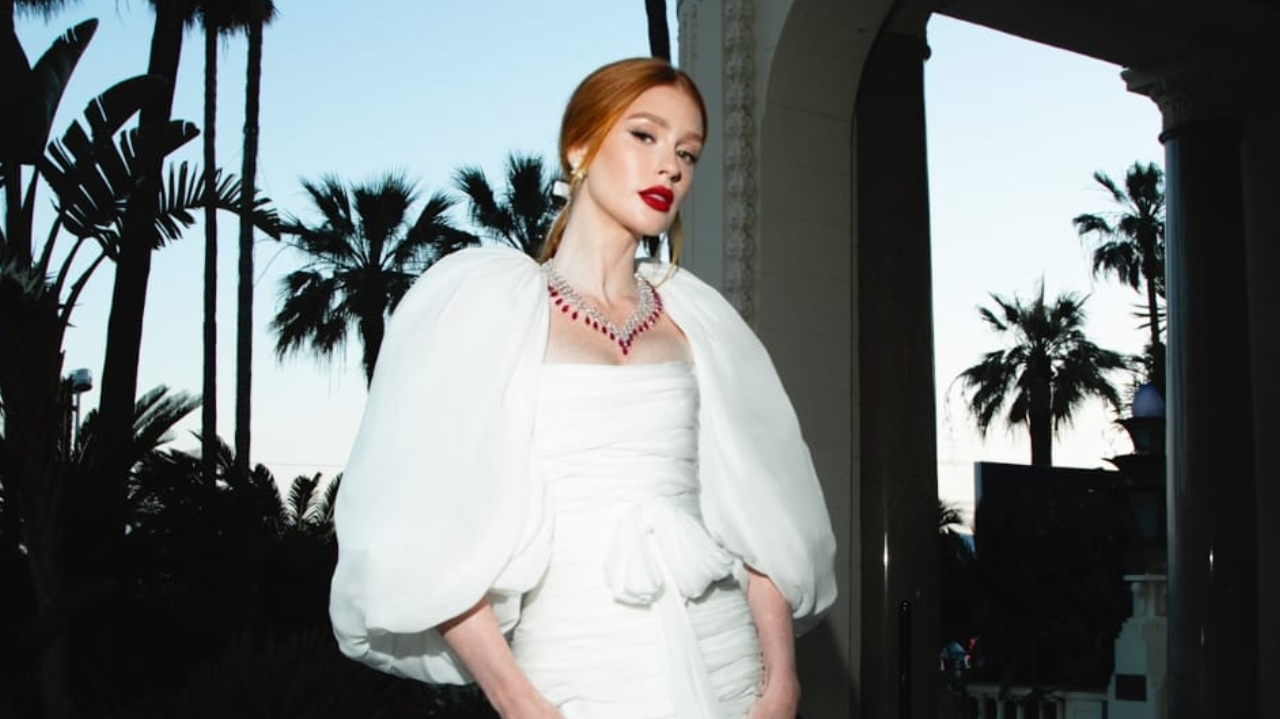 Marina Ruy Barbosa aparece deslumbrante em Cannes