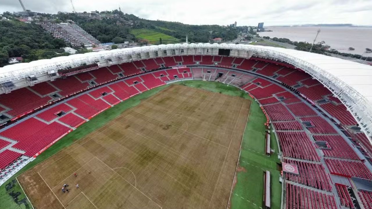 Inter se queixa de falta de apoio da CBF após enchentes no RS