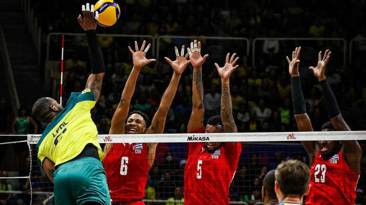 Brasil estreia com derrota na Liga das Nações Masculina