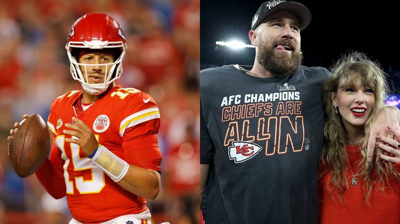 Patrick Mahomes conta como ajudou a iniciar o romance entre Taylor Swift e Travis Kelce