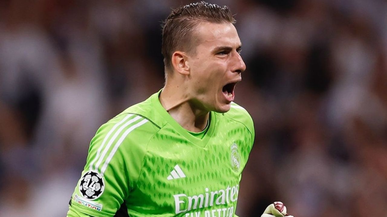 Lunin não viajará com o elenco do Real Madrid e torna-se uma dúvida para a decisão