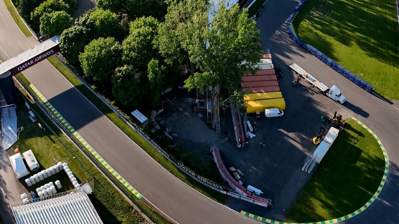 GP do Canadá recebe cores verde e amarela em homenagem a Ayrton Senna