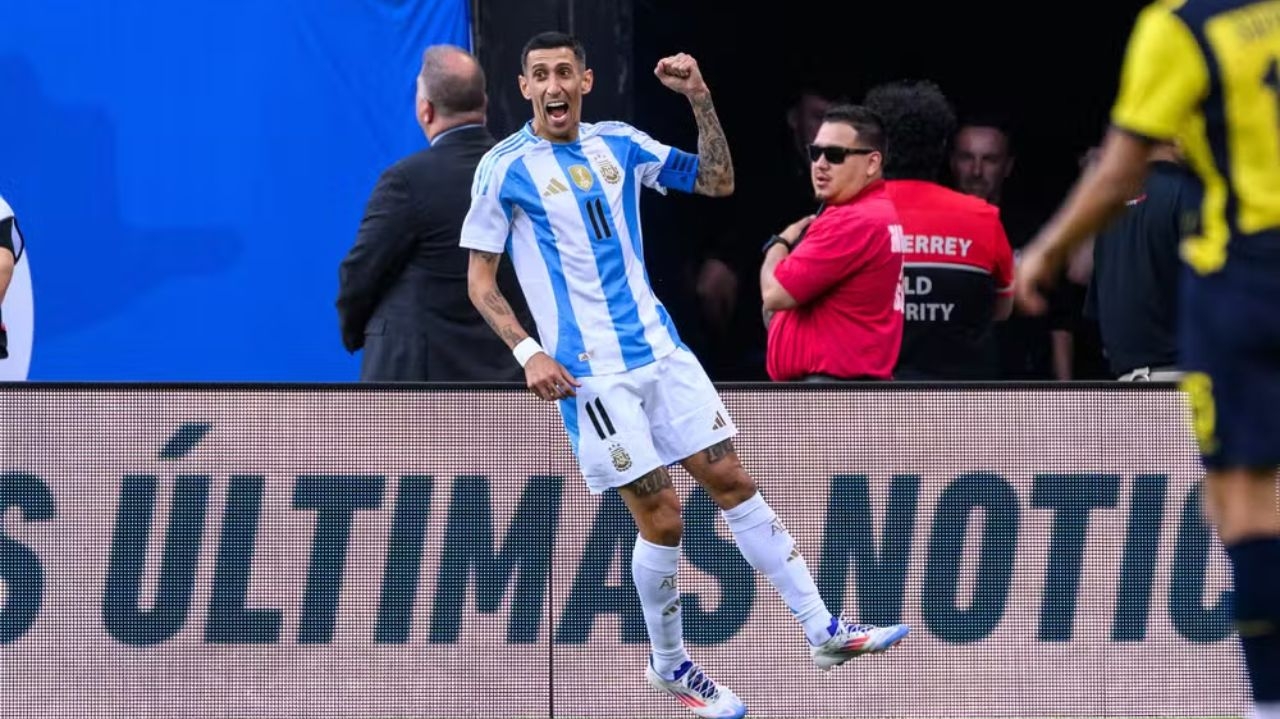 O trio Messi, Suárez e Dí Maria disputam a última Copa América 2024